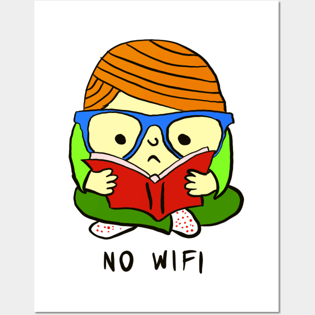 NO WIFI SIGNAL Wall Art by ghazistore